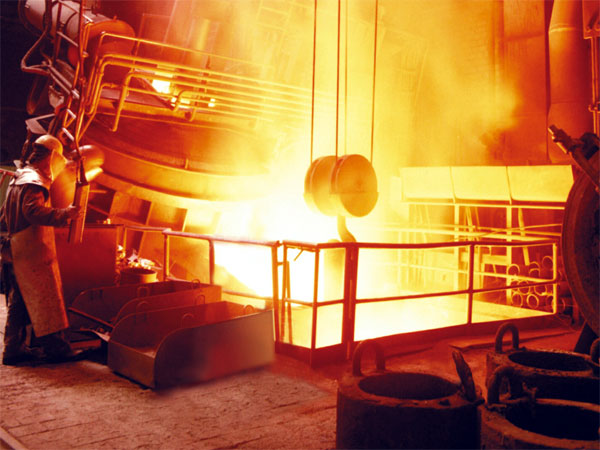 Ảnh minh hoạ lò hơi than đá đang vận hành