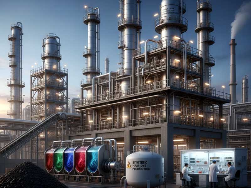 Ảnh minh hoạ ứng dụng sản xuất thuốc nhuộm tóc từ than đá