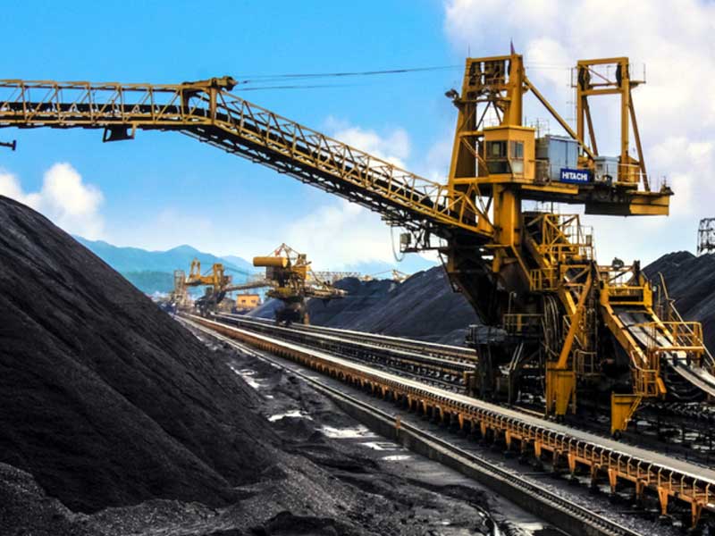 Lấy mẫu than đá